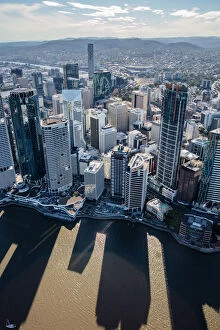Images Dated 6th December 2018: Aerial photo of Brisbane