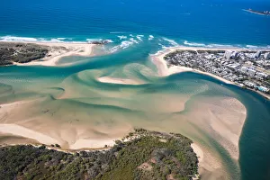 Aerial of the Sunshine Coast - Maroochy River Aerial of the Sunshine Coast - Maroochy River