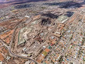 Images Dated 16th December 2020: Aerial view of Broken Hill, NSW