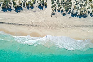 Images Dated 10th March 2019: aerial view of coastline beach