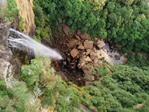 Aerial view of Fitzroy Falls, New South Wales, Australia
