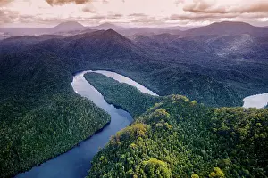 Exterior Prints: Aerial View of the Gordon River