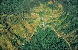 Aerial view, Kuranda, north Queensland, Australia
