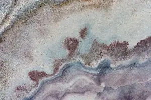 Aerial view looking down onto colourful Sandstone slabs - Colourful Textured Abstract