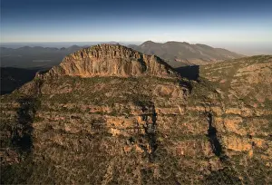 Semi Arid Prints: An aerial view of the rugged