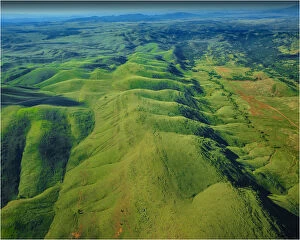 Images Dated 26th July 2011: Aerial view of the Southern Flinders Ranges in South Australia