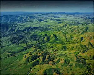 Images Dated 26th July 2011: Aerial view of the Southern Flinders Ranges in South Australia