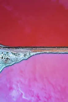 Aerial views/aerial view stunning colourful lake hutt lagoon Aerial views/aerial view stunning colourful lake hutt lagoon