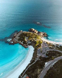Merr Watson Aerial Landscapes Collection: Aerial View of Twilight Beach, Esperance Western Australia - 4K DRONE PHOTO