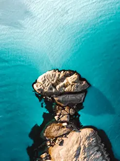 Merr Watson Aerial Landscape Prints: Aerial View of Twilight Beach, Esperance Western Australia - 4K DRONE PHOTO