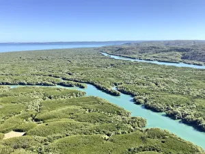 Aerial view of Wunaamin-Miliwundi (King Leopold) Ranges