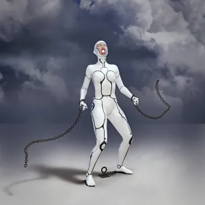 One Young Woman Only Prints: aggression, ai, anger, ar, artificial intelligence, augmented reality, beauty, bondage