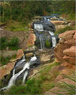 Flowing Water Prints: Agnes Falls, near Toora, south Gippsland, Victoria