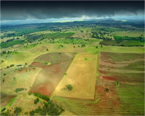 Images Dated 25th July 2011: Agriculture aerial view