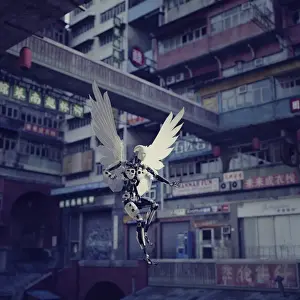 City Life Prints: ai, angel, ar, architecture, artificial intelligence, augmented reality, city, city life