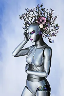 Human Likeness Prints: ai, animals, ar, artificial intelligence, augmented reality, blooming, branch, bush