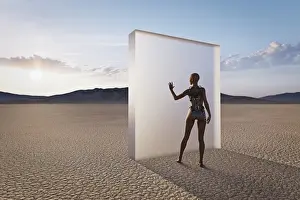 Curiosity Prints: alien, ar, arid climate, augmented reality, cloud, color image, communication, concept