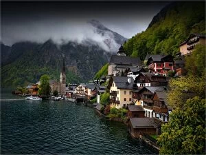 Images Dated 9th May 2017: The Alpine village of Hallstatt in the central mountain region of Austria