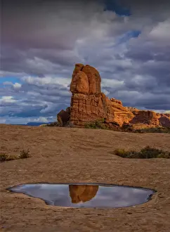 Amazing landscape found in the Arches National Park, Utah, USA