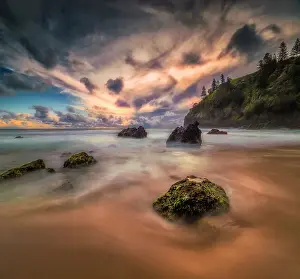 Images Dated 2022 September: Anson Bay light, Norfolk Island, Australia, Southern South Pacific
