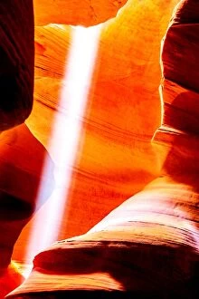 Images Dated 1st May 2014: Antelope Canyon Sunbeam