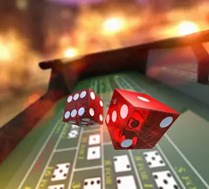 anticipation, australia, casino, chance, close up, color image, copy space, craps