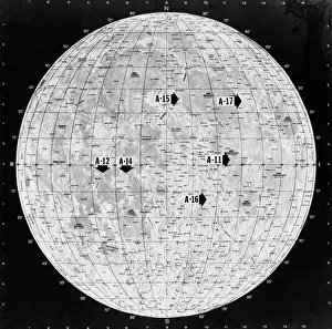 Apollo Landing Site Chart Apollo Landing Site Chart