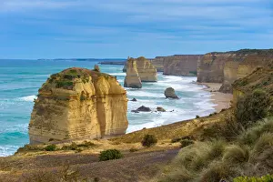 Vibrant Color Prints: Twelve apostles. Great Ocean Road, Australia. Famous rock formations