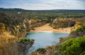 Twelve apostles. Great Ocean Road, Australia. Famous rock formations