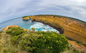 Twelve apostles. Great Ocean Road, Australia. Famous rock formations