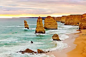 The Apostles at sunset