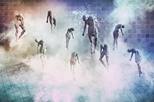 Hanging Prints: ar, atmosphere, augmented reality, cloud, cloud computing, color image, computer graphic