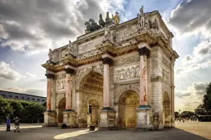 Arch Prints: Arc De Triomphe Du Carrousel, Paris, France