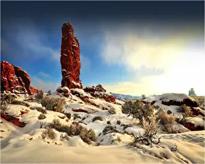 Southwest Usa Prints: Arches National Park in Utah, South-western United States