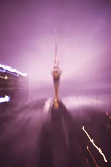 Building Prints: architecture, auckland, blurred motion