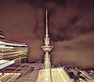 Highrise Prints: architecture, auckland, building, cityscape, cloud, color image, concept, copy space