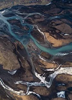The art of nature from above, Iceland