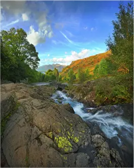 Bridge Man Made Structure Prints: Ashness Bridge Derwent Water Lake district England