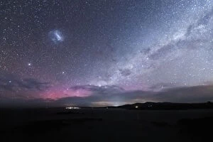 Images Dated 26th October 2019: The Aurora Australis and the Milky Way