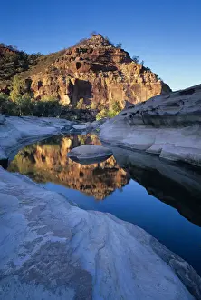 Ted Mead Landscape, Nature And Wildlife Photography Prints: Australia, Queensland, Porcupine River and Porcupine Gorge, sunrise