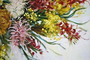 Art Collection: Australian Native Flowers Oil Painting