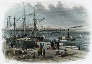Dock Prints: Australian Quayside