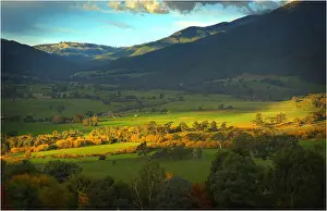 Images Dated 24th April 2011: Autumn dusk Tawonga south, Central highlands of Victoria