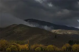 Images Dated 25th April 2014: Autumn near Twizel, South Island, New Zealand