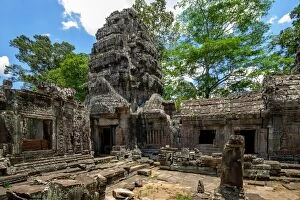 Images Dated 17th April 2009: Banteay Kdei, Angkor, Siem Reap, Cambodia