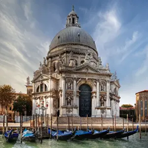 Catholicism Prints: Basilica di Santa Maria Della Salute, Venice, Italy