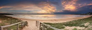 Beach Sunrise Panorama