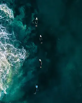Aerial Beach Photography Prints: Beachlife Drone Photography Collection