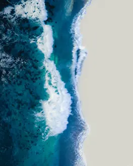 Aerial Beach Photography Prints: Beachlife Drone Photography Collection