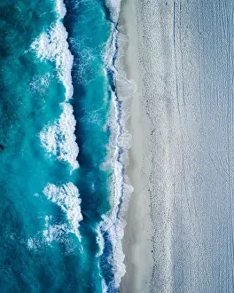Aerial Beach Photography Prints: Beachlife Drone Photography Collection